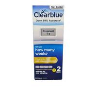 Clearblue Pregnancy Test With Weeks Indicator - 2 Tests - EXPIRY 2027 ✅️