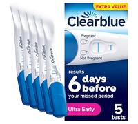 Clearblue Pregnancy Tests, Early Detection Pregnancy Test, Results 6 Days Early, 99% Accurate Results, 5 Tests, Packaging May Vary