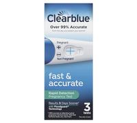 Clearblue Rapid Detection Pregnancy Test, Home Pregnancy Kit, 3 Count