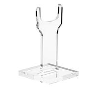 CLEARCO Rifle Stand, Single Clear Wide Top Gun display, individual units for displaying angled or straight collectible rifles & guns. Order TWO, one for each side, choosing from multiple sizes. (6
