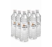 CLEARCRAFT LAMP OIL 6 LITRES, SMOKELESS AND ODOURLESS CLEAR LAMP OIL - with FREE FUNNEL