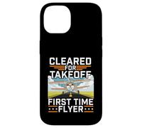 Cleared For Takeoff First Time Flyer Airline Pilot Aviation Case for iPhone 14