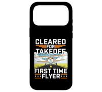 Cleared For Takeoff First Time Flyer Airline Pilot Aviation Case for iPhone 17 Pro Max