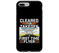 Cleared For Takeoff First Time Flyer Airline Pilot Aviation Case for iPhone 7 Plus/8 Plus