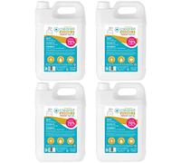 Clearell 4 x 5 Litres 70% ALCOHOL 99.9% Antibacterial Moisturising Hand Sanitiser Gel with Viatmin E - 5L - Certified Surgical/Medical Grade - Made in UK - 4 Pack (20 Litres)