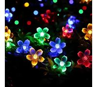 Clearhill 2pack String Light Battery and USB Powered 19.6FT/6M Colorful 40LED Cherry Blossom String Light,Indoor/Outdoor Decoration - Ideal for Christmas, Garden, Birthday, Wedding, Party