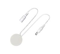 Clearhill 5V/12V/24V DC Penetrable Touch Hand Sweep Sensor Dimmable Switch with 5521 Male and Female connectors,for Light,LED Strip,Table Lamps,White