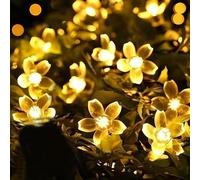 Clearhill String Light Battery and USB Powered 32FT/10M Warm 80LED Cherry Blossom String Light,Indoor/Outdoor Decoration - Ideal for Christmas, Garden, Birthday, Wedding, Party