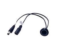 Clearhill Touch Dimmer Switch 12V-24V DC 5A, LED Brightness Controller for 17mm Mounting Hole, Stepless Dimming On/Off Touch Switch for LED Strips,1Pcs Black