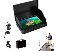 Clearhook Underwater Camera, Clearhook Fishing Camera, 220° Wide-Angle IR Night Vision, Muddy Water Treatment, IP65 Waterproof,100ft Cable, for Sea Fishing, Wild Fishing, Ice Fishing (4.3 inches,30m)