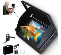 Clearhook Underwater Camera, Portable Clearhook Underwater Fishing Camera, 220° Wide-Angle Ir Night Vision, with Video Cable, Muddy Water Treatment, for Sea, Ice, Wild Fishing (20m Line)