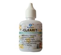 CLEARIT Pet/Dog/Cat Chamomile Herbal Eye Drops 100% Natural & Organic Itchy, Red, Dry, Watery, Swollen & Gunky Eyes -