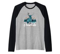 Clearlake California USA Majestic Elk Mountains and Lake Raglan Baseball Tee