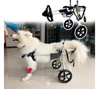 Clearlin Adjustable Extra Large Dog Wheelchair for Back Legs - Lightweight Doggy Cart for French Bulldogs & Boxers, M/L/XL/XXL/XXXL Sizes, Perfect Mobility Aid(Size XXL)