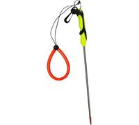 Clearlin Diving Stick With Wrist Lanyard Lobsters Stick Pointers Rod Underwater Shaker Noise Maker Lanyard Rod Diving Accessories Stainless Steel Diving Stick With Wrist Lanyard(Yellow)