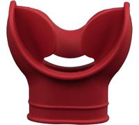 Clearlin Silicone Diving Mouthpiece Replacement Diving Snorkel Regulator Under-water Breathing Accessories Diving Regulator Mouthpiece(Red)
