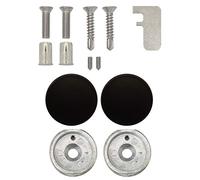 Clearline Bifold Sliding Door Magnetic Catch Holder Heavy Duty Black 65mm