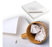 Clearly 500 Offcuts Packing Papers, 24"x20" (61x51cm) Moving House Essentials Kits, Shipping Supplies, 10kg White Sheets For Food Packaging, Arts and Crafts Businesses, Print Shops