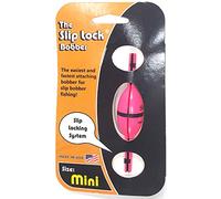 Clearly Outdoors Smart Bobbers Easy Slip Lock Bobber, Fishing Water Floats, Mini, Small, Medium, Large (Pink, Mini)