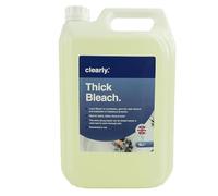 Clearly Thick Bleach, 5L, Extra Strong Toilet Bleach Liquid for Sanitisation and Disinfection, Cleaning Products for Home and Workplace (4)