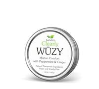 Clearly WŪZY, Aromatherapy Herbal Anti Nausea Rub | Relief for Morning and Motion Sickness, Dizziness, PMS, Travel | Natural Remedy with Ginger, Peppermint, Lavender | Made in USA