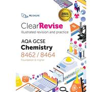ClearRevise AQA GCSE Chemistry (Foundation and Higher): Illustrated Revision and Practice with CREST AI Exam Tutor (ClearRevise AQA GCSE Combined ... (ClearRevise AQA GCSE Chemistry 8462/8464)