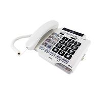 ClearSounds CSC500 Amplified Landline Phone with Speakerphone and Photo Frame Buttons - Up to 30dB Amplification, T-Coil Hearing Aid Compatible