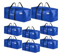 ClearSpace Heavy Duty Moving Boxes or Storage Bags ? Storage Bins with Lids, Large Moving Bags with Backpack Straps & Handles ? Moving Supplies for