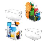 ClearSpace Plastic Storage Container - Perfect Kitchen Organiser or Pantry Storage - Fridge Organiser, Pantry Organiser and Storage Container, Closet Organizer