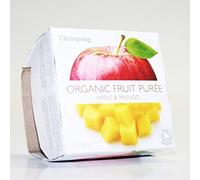 Clearspring | Apple & Mango Puree - Org | 10 x 2x100g