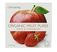Clearspring | Apple & Strawberry Puree - org | 2 x 12 x 2x100g