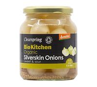 Clearspring Bio Kitchen Organic / Demeter Silverskin Onions - Sweet & Sour (Pickled)