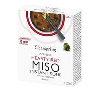 Clearspring | Hearty Red Miso Soup + Sea Veg | 3 x 4x10g