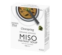 Clearspring | Instant Miso Soup and Sea Veg | 5 x 4x10g