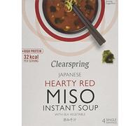 Clearspring Hearty Red Miso Instant Soup - 10g x 4 Pack