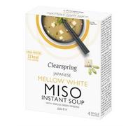 Clearspring Instant Miso Soup Mellow White with Tofu 40g