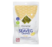 Clearspring Ltd. Organic Seaveg Crispies Multipack - Ginger 20g
