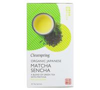 Clearspring Matcha Sencha Green Tea - 20 Bags