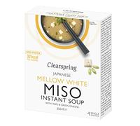 Clearspring | Mellow White Miso Soup + Tofu | 6 x 4x10g