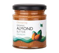 Clearspring Organic Almond Butter – Crunchy – 170 g