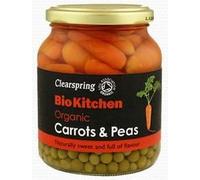 Clearspring Bio Kitchen Organic Carrots & Peas