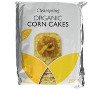 Clearspring Organic Corn Cakes 130 g (Pack of 12)