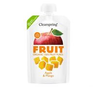 Clearspring Organic FRUIT 100% Fruit Puree - Apple & Mango 100g