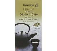 Clearspring Organic Genmaicha Tea 20 Bags (40g) (Pack of 6)