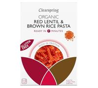 Clearspring Organic Gluten Free Red Lentil & Brown Rice Pasta