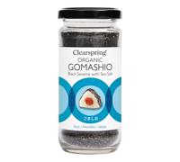 Clearspring Organic Gomashio - Black Sesame with Sea Salt