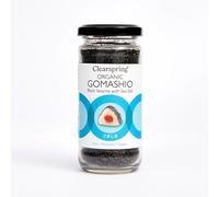 Clearspring Organic Gomashio - Black Sesame with Sea Salt (Pack of 6)