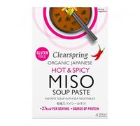 Clearspring Organic Instant Miso Soup Paste (Hot & Spicy)
