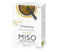 Clearspring Organic Instant White Miso Soup Paste with Sea Vegetable, 60g