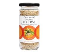 Clearspring Organic Irigoma Toasted Whole Sesame Seeds | 100g | Traditional Japanese Condiment | Lightly Toasted | Nutty Flavour | Made in UK | No Additives | Vegan